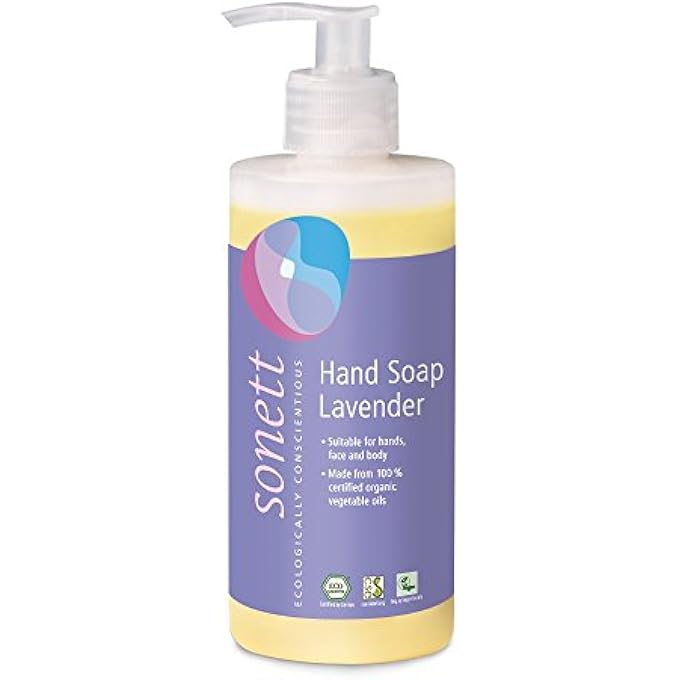 sonett ECOLOGICALLY CONSCIENTIOUS ORGANIC CITRUS, LAVENDER, SENSITIVE, CALENDULA, ROSE AND FOAM HAND SOAP, 6 COUNT - Image 1
